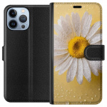 Portemonnee-hoesje voor Apple iPhone 13 Pro Max met Porseleinbloem ontwerp