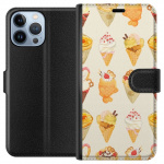 Portemonnee-hoesje voor Apple iPhone 13 Pro Max met Glasachtig ontwerp Portemonnee-hoesje voor Apple iPhone 13 Pro Max met Glasachtig ontwerp