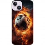 Mobiele hoes voor Apple iPhone 14 met Voetbal ontwerp