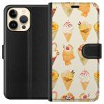 Portemonnee-hoesje voor Apple iPhone 14 Pro Max met Glasachtig ontwerp