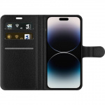 Portemonnee-hoesje voor Apple iPhone 15 Pro Max met Vurig zijde ontwerp