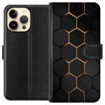 Portemonnee-hoesje voor Apple iPhone 15 Pro Max met Luxe Patroon ontwerp