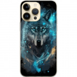 Mobiele hoes voor Apple iPhone 15 Pro Max met Wolf ontwerp Mobiele hoes voor Apple iPhone 15 Pro Max met Wolf ontwerp