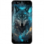 Mobiele hoes voor Apple iPhone 5 met Wolf ontwerp