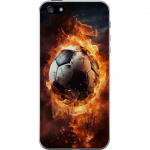 Mobiele hoes voor Apple iPhone 5 met Voetbal ontwerp