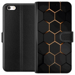 Portemonnee-hoesje voor Apple iPhone 5s met Luxe Patroon ontwerp