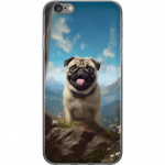 Mobiele hoes voor Apple iPhone 6 met Blije Hond ontwerp