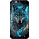 Mobiele hoes voor Apple iPhone 6 Plus met Wolf ontwerp