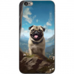 Mobiele hoes voor Apple iPhone 6 Plus met Blije Hond ontwerp