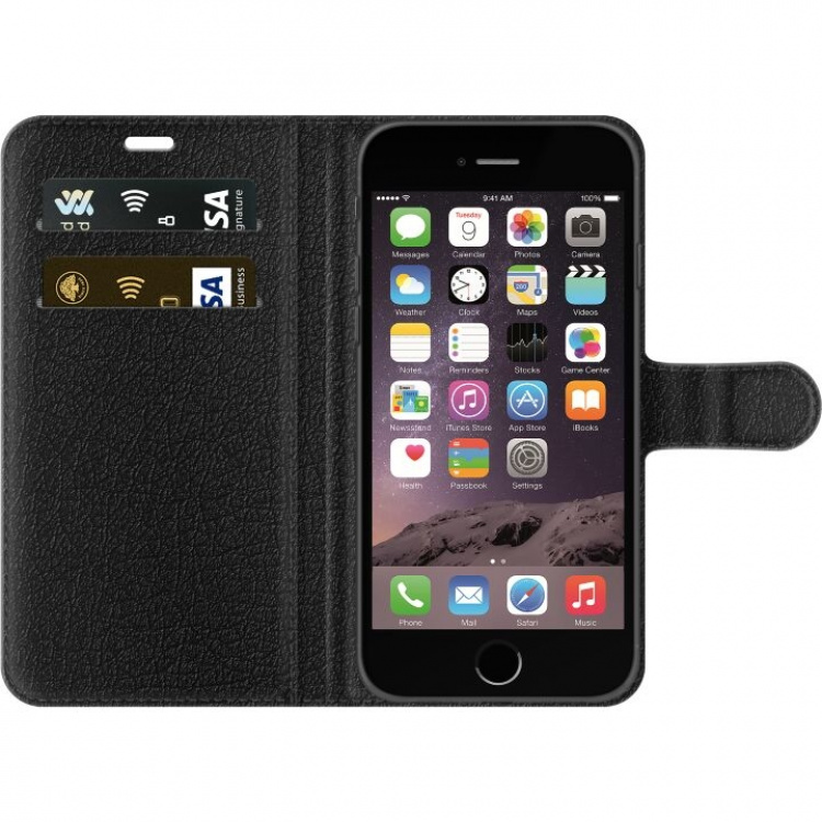 Portemonnee-hoesje voor Apple iPhone 6s met Hart ontwerp Portemonnee-hoesje voor Apple iPhone 6s met Hart ontwerp
