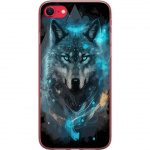 Mobiele hoes voor Apple iPhone 7 met Wolf ontwerp