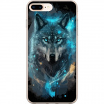 Mobiele hoes voor Apple iPhone 7 Plus met Wolf ontwerp