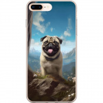 Mobiele hoes voor Apple iPhone 7 Plus met Blije Hond ontwerp Mobiele hoes voor Apple iPhone 7 Plus met Blije Hond ontwerp