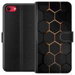 Portemonnee-hoesje voor Apple iPhone SE (2020) met Luxe Patroon ontwerp