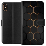Portemonnee-hoesje voor Apple iPhone XS met Luxe Patroon ontwerp