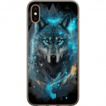 Mobiele hoes voor Apple iPhone XS Max met Wolf ontwerp