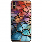 Mobiele hoes voor Apple iPhone XS Max met Metallic patroon ontwerp