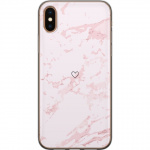 Mobiele hoes voor Apple iPhone XS Max met Roze Hart ontwerp