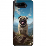 Mobiele hoes voor Asus ROG Phone 5 met Blije Hond ontwerp