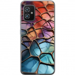 Mobiele hoes voor Asus Zenfone 8 met Metallic patroon ontwerp