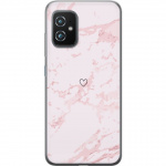 Mobiele hoes voor Asus Zenfone 8 met Roze Hart ontwerp