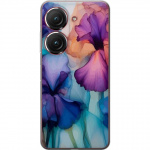 Mobiele hoes voor Asus Zenfone 9 met Magische bloemen ontwerp
