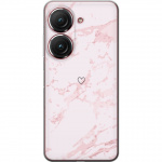 Mobiele hoes voor Asus Zenfone 9 met Roze Hart ontwerp
