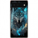 Mobiele hoes voor Google Pixel 6 met Wolf ontwerp