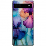Mobiele hoes voor Google Pixel 6a met Magische bloemen ontwerp