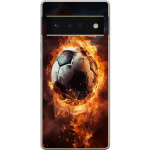 Mobiele hoes voor Google Pixel 6 Pro met Voetbal ontwerp
