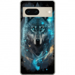 Mobiele hoes voor Google Pixel 7 met Wolf ontwerp