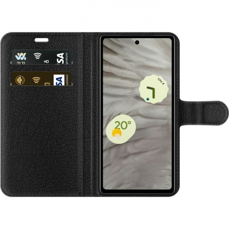 Portemonnee-hoesje voor Google Pixel 7a met Hart ontwerp