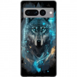 Mobiele hoes voor Google Pixel 7 Pro met Wolf ontwerp