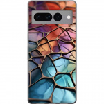 Mobiele hoes voor Google Pixel 7 Pro met Metallic patroon ontwerp