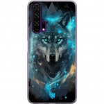 Mobiele hoes voor Honor 20 Pro met Wolf ontwerp