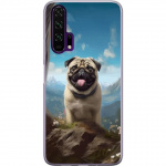 Mobiele hoes voor Honor 20 Pro met Blije Hond ontwerp