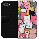 Portemonnee-hoesje voor Honor 10 met Kattenpatroon ontwerp