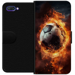 Portemonnee-hoesje voor Honor 10 met Voetbal ontwerp