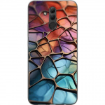 Mobiele hoes voor Huawei Mate 20 lite met Metallic patroon ontwerp