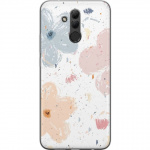 Mobiele hoes voor Huawei Mate 20 lite met Bloemen ontwerp