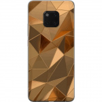 Mobiele hoes voor Huawei Mate 20 Pro met 3D Goud ontwerp