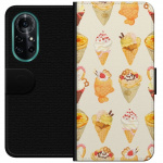 Portemonnee-hoesje voor Huawei nova 8 Pro met Glasachtig ontwerp