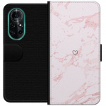 Portemonnee-hoesje voor Huawei nova 8 Pro met Roze Hart ontwerp Portemonnee-hoesje voor Huawei nova 8 Pro met Roze Hart ontwerp