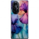 Mobiele hoes voor Huawei nova 8 Pro met Magische bloemen ontwerp