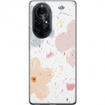 Mobiele hoes voor Huawei nova 8 Pro met Bloemen ontwerp