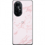 Mobiele hoes voor Huawei nova 8 Pro met Roze Hart ontwerp