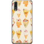 Mobiele hoes voor Huawei P20 met Glasachtig ontwerp