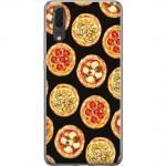 Mobiele hoes voor Huawei P20 met Pizza ontwerp