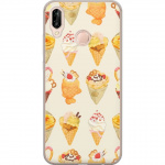 Mobiele hoes voor Huawei P20 lite met Glasachtig ontwerp