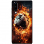 Mobiele hoes voor Huawei P30 met Voetbal ontwerp